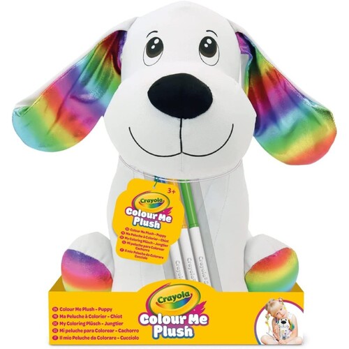 2017707 COLOR & PLUSH CUCCIOLO COLORABILE CON 3 PENNARELLI