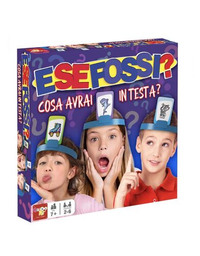 GIOCO DI SOCIETA' 20710 E SE FOSSI? CM 27X27X5CM