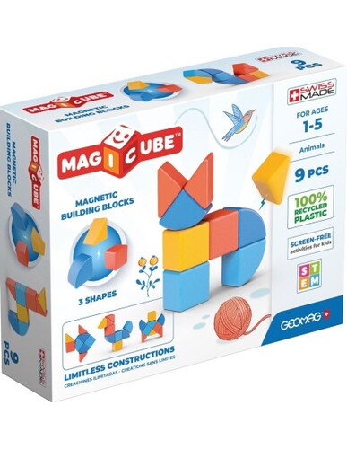 208 Costruzioni Geomag Magicube RE 3Shapes Animals 9