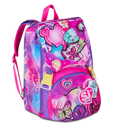 SCUOLA 20C202508-379 ZAINO SDOPP.BIG SJ GANG TINYPATCH GIRL