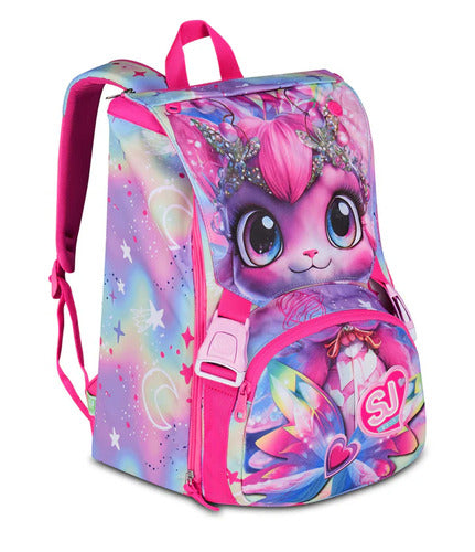 SCUOLA 20C202536-382 ZAINO SDOPP.BIG SJ GANG CAT LED