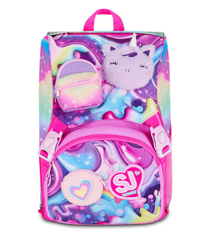 SCUOLA 20C202617-3D9 ZAINO SDOPP.BIG SJ GANG SOFT POUCH GIRL