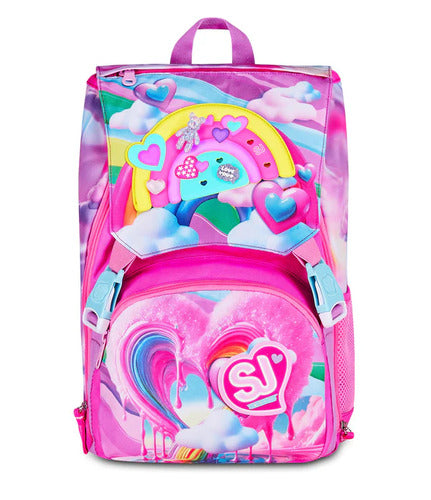 SCUOLA 20C202623-382 ZAINO SDOPP.BIG SJ GANG JOYFUL PINS GIRL