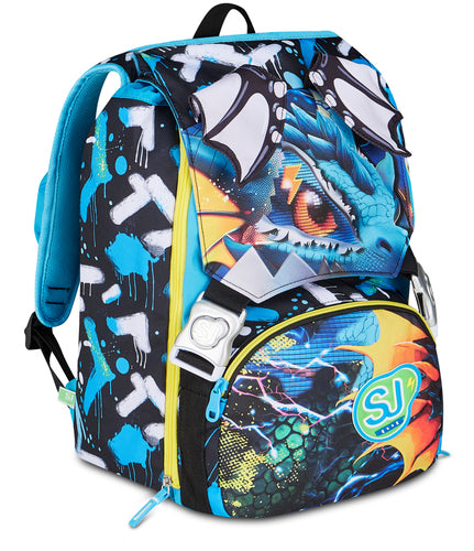SCUOLA 20C202650-507 ZAINO SDOPP.BIG SJ GANG METAL DRAGON BOY