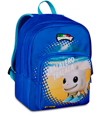 SCUOLA 20J602605-5D8 ZAINO TRALALERO TRALALA SKIFIDOL BRAINROT