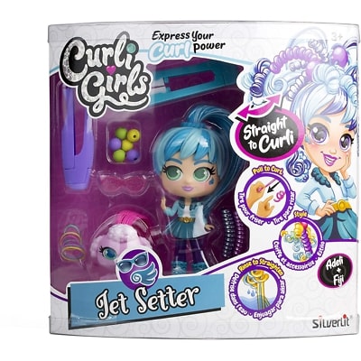 21291074 CURLI GIRLS DEL.SET DOLL+PET AST.