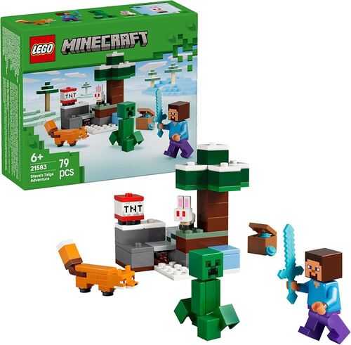 LEGO MINECRAFT 21583 AVVENTURA DI STEVE