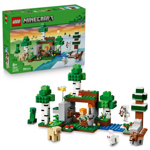 Lego Minecraft 21593 Avventura della prima notte