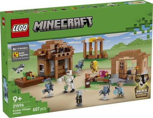 Lego Minecraft 21596 Attacco al villaggio dell'evocatore