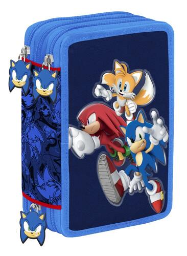 SCUOLA 238060 ASTUCCIO 3 ZIP SONIC