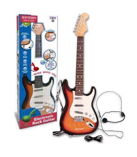 MUSICA 24 1310 CHITARRA ELETTRONICA CON MICROFONO E INGRESSO AUDIO MP3