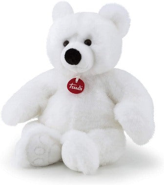 25196 Peluche Orso bianco Franco 22x28x11cm