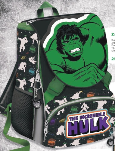 SCUOLA 253030 ZAINO ESTENSIBILE HULK