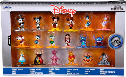 253075005 DISNEY GIFTPACK 18 PERS. CM.4 DIE CAST