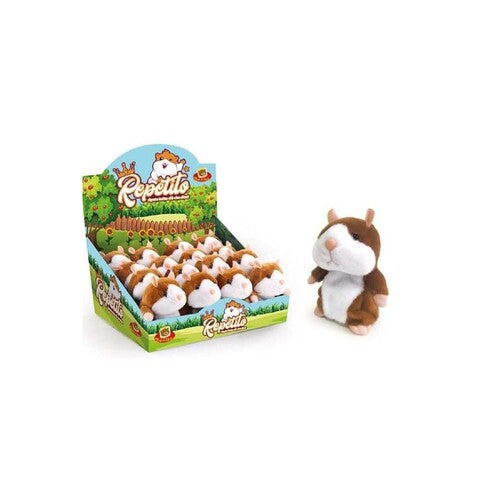25459 PELUCHE REPETITO CRICETO 15CM SINGOLO
