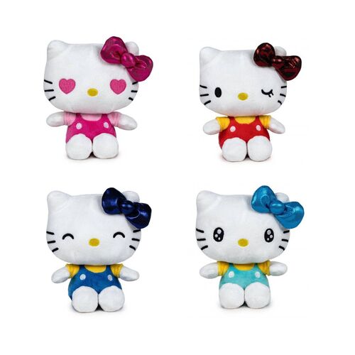 260005831 PELUCHE HELLO KITTY SINGOLO 50°ANNIVERSARIO - 58CM - 4 VARIANTI