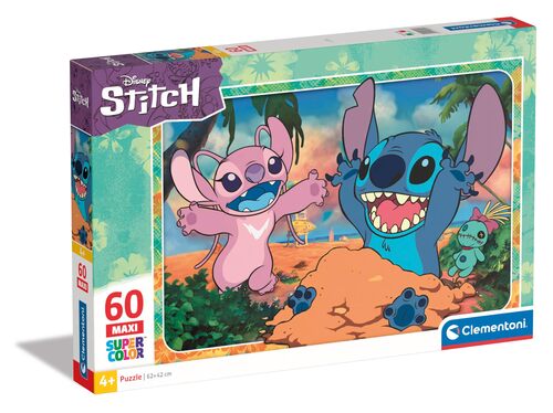 26596 PUZZLE 60 MAXI DISNEY STITCH