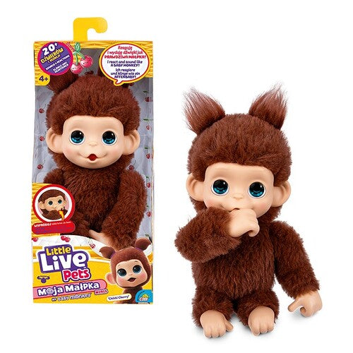 26765 LITTLE LIVE PET MINI MONKEY CHIKKI CHERRY
