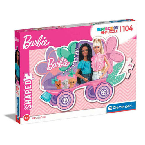 27162 PUZZLE 104 SHAPED BARBIE