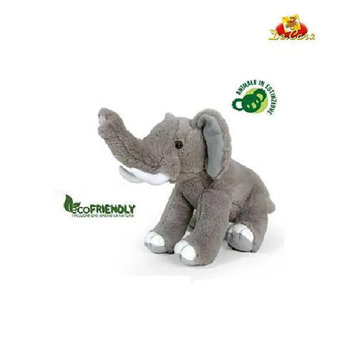 27584 PELUCHE ECO-FRIENDLY ELEFANTE SEDUTO 30CM