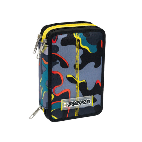 SCUOLA 300102329_428 ASTUCCIO 3 ZIP SEVEN DYE ON