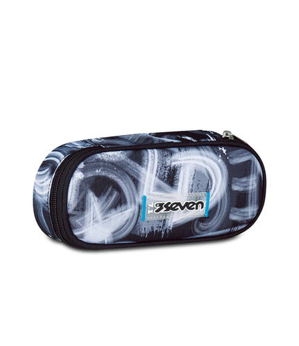 SCUOLA 300102542-564 BUSTINA ROUND PLUS SEVEN QUICK GRAFFITI BOY