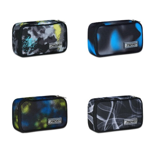 SCUOLA 300102560-000 ASTUCCIO QUICK CASE SEVEN FREETHINK BOY,4 VARIANTI