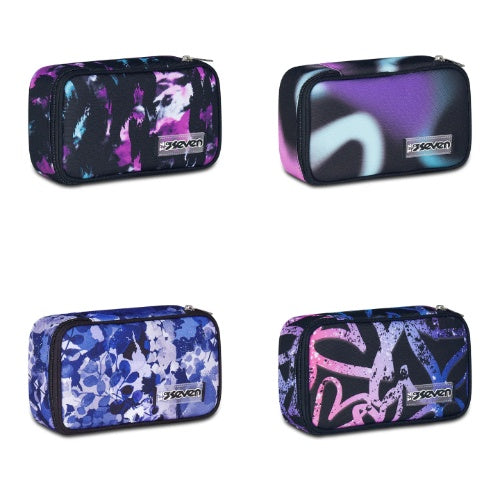 SCUOLA 300102563-000 ASTUCCIO QUICK CASE SEVEN FREETHINK GIRL,4 VARIANTI
