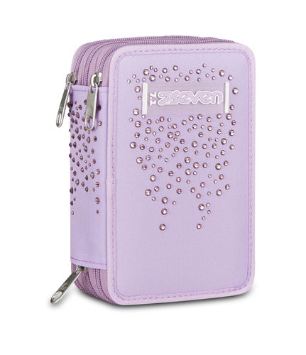 SCUOLA 300102692-376 ASTUCCIO 3 ZIP SEVEN