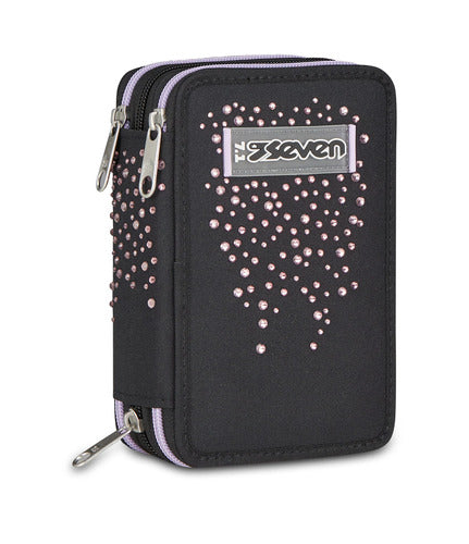 SCUOLA 300102692-899 ASTUCCIO 3 ZIP SEVEN