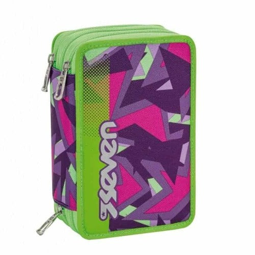SCUOLA 301011619_000 ASTUCCIO 3 ZIP SEVEN TAG GIRL
