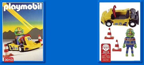 Playmobil 3013 go kart set