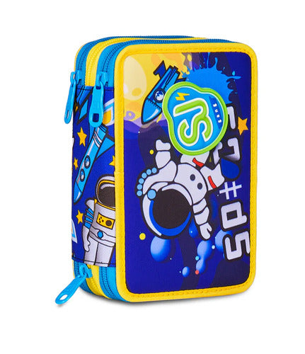 SCUOLA 30C202521-200 ASTUCCIO 3 ZIP SJ GANG FLYROCKET BOY
