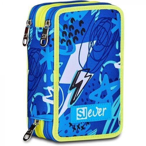 SCUOLA 30C202528-535 ASTUCCIO 3 ZIP SJ GANG EVER SKATE BOY