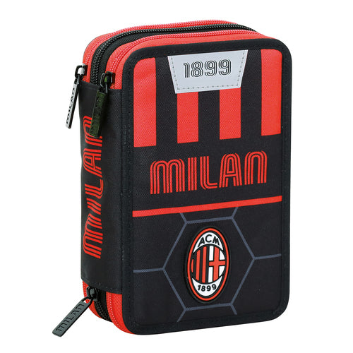 SCUOLA 30F202400-899 ASTUCCIO 3 ZIP MILAN PATH OF VICTORY