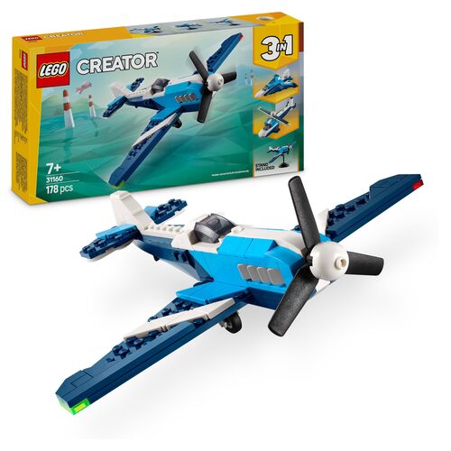 Lego Creator 31160 Velivolo: aereo da competizione