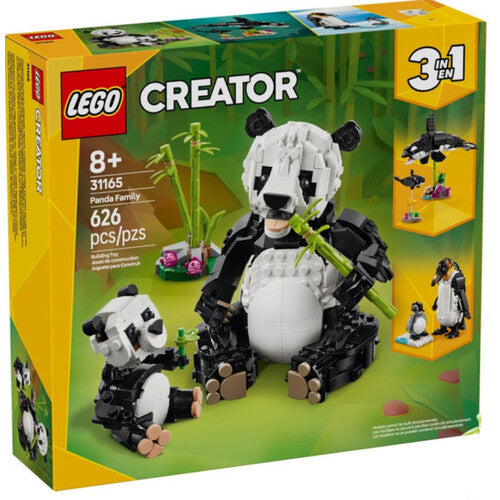 Lego Creator 31165 animali selvatici: famiglia di panda