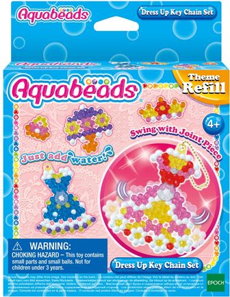 31362.AQU AQUABEADS DRESS UP KEY CHAIN SET