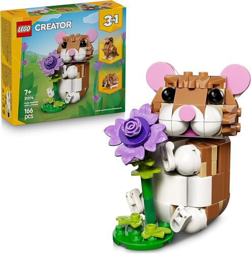 LEGO CREATOR 31376 SIMPATICO CRICETO CON FIORE