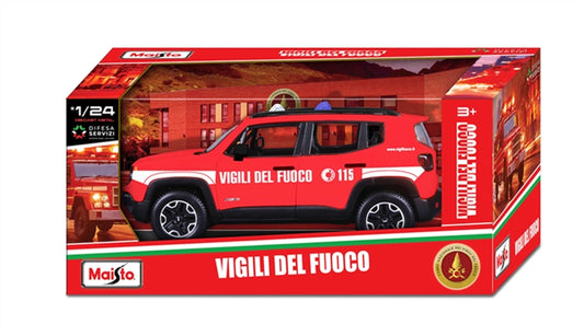 31520V JEEP RENEGADE VIGILI DEL FUOCO - 1:24