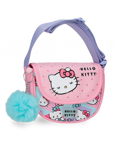 TEMPO LIBERO 320027704070 BORSA A TRACOLLA CON PATTA HELLO KITTY BOWS