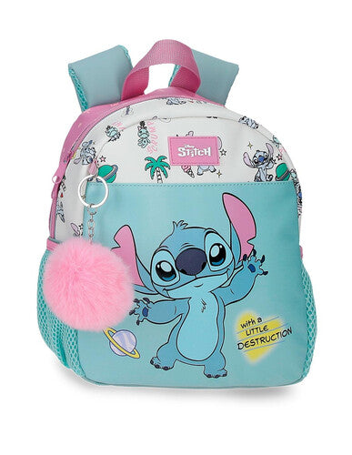 SCUOLA 320039209055 ZAINO 26CM STITCH LITTLE DISTRUCTION