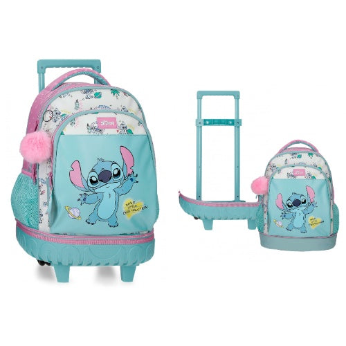 SCUOLA 320039298055 ZAINO TROLLEY 2R STITCH LITTLE DISTRUCTION