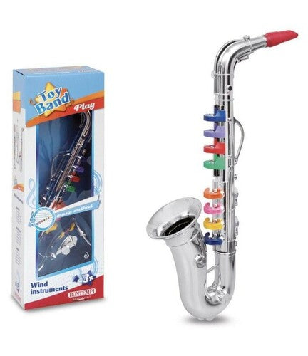 MUSICA 32 4331 SASSOFONO CROMATO GRANDE A 8 CHIAVI