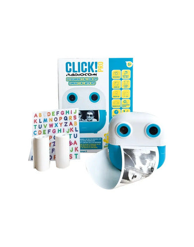 35923 RADIOCOM - CLICK! 4 PRO FOTOCAMERA 2 IN 1 PER BAMBINI CON APP