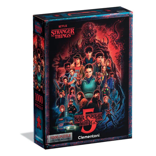 37096 PUZZLE 1000 COMPACT STRANGER THINGS 5