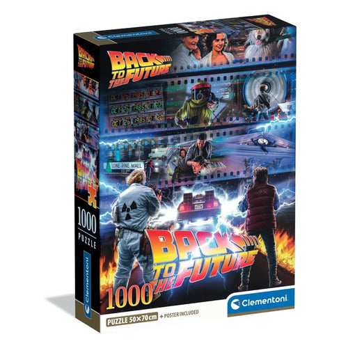 37513 PUZZLE 1000 COMPACT CULT MOVIES - RITORNO AL FUTURO