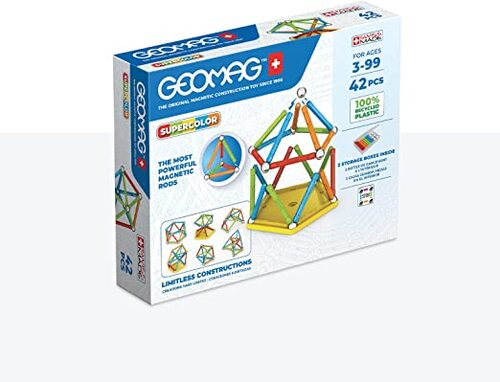 383  Costruzioni Geomag Supercolor Recycled 42 pcs