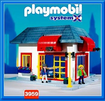 Playmobil System X 3959 PICCOLA CASA DI CITTA'