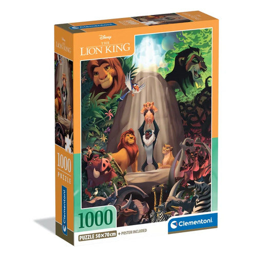 39902 PUZZLE 1000 COMPACT BOX THE LION KING